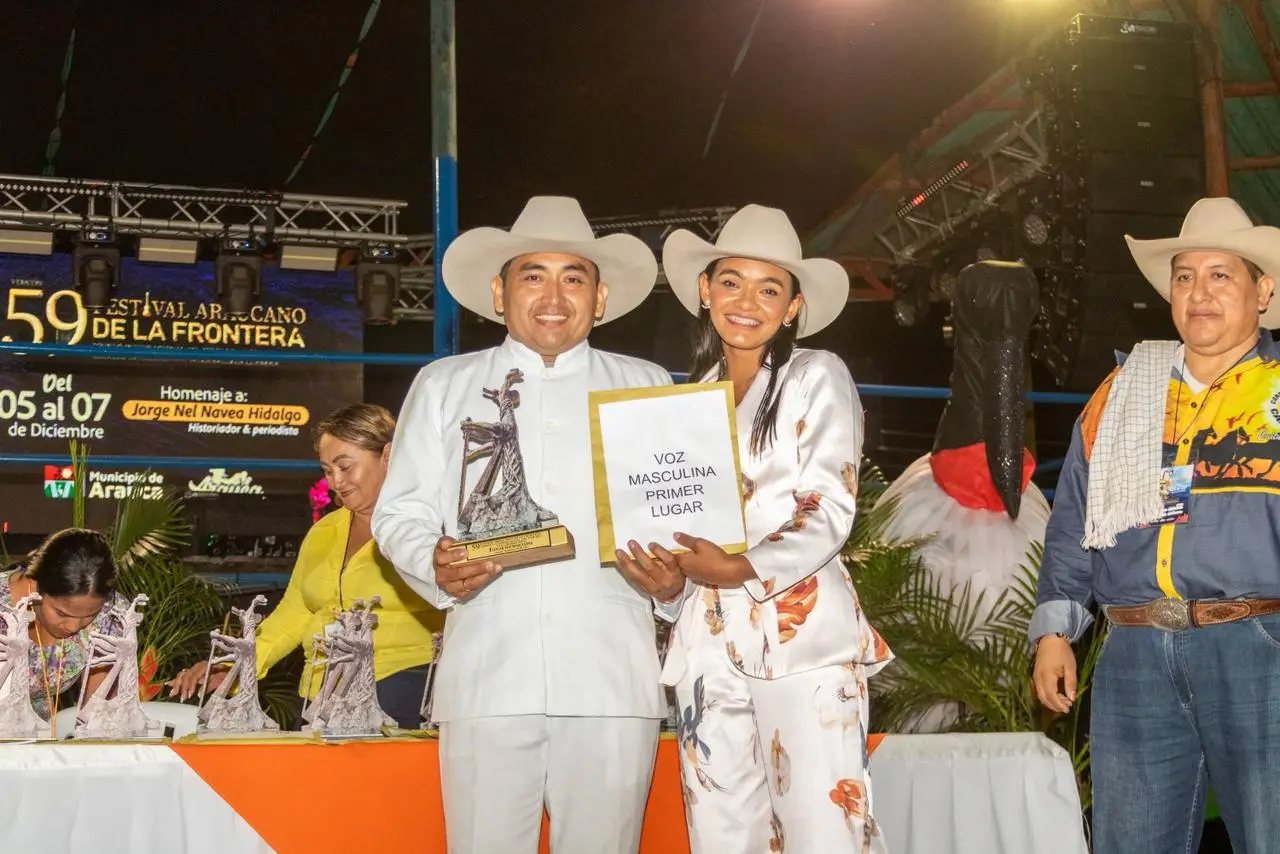 1. Ferney Abril – Colombia, Voz Masculina