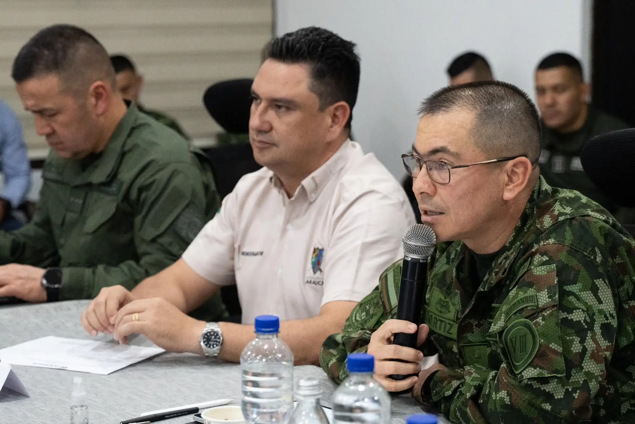 Definen estrategias para restaurar el orden público en el departamento.