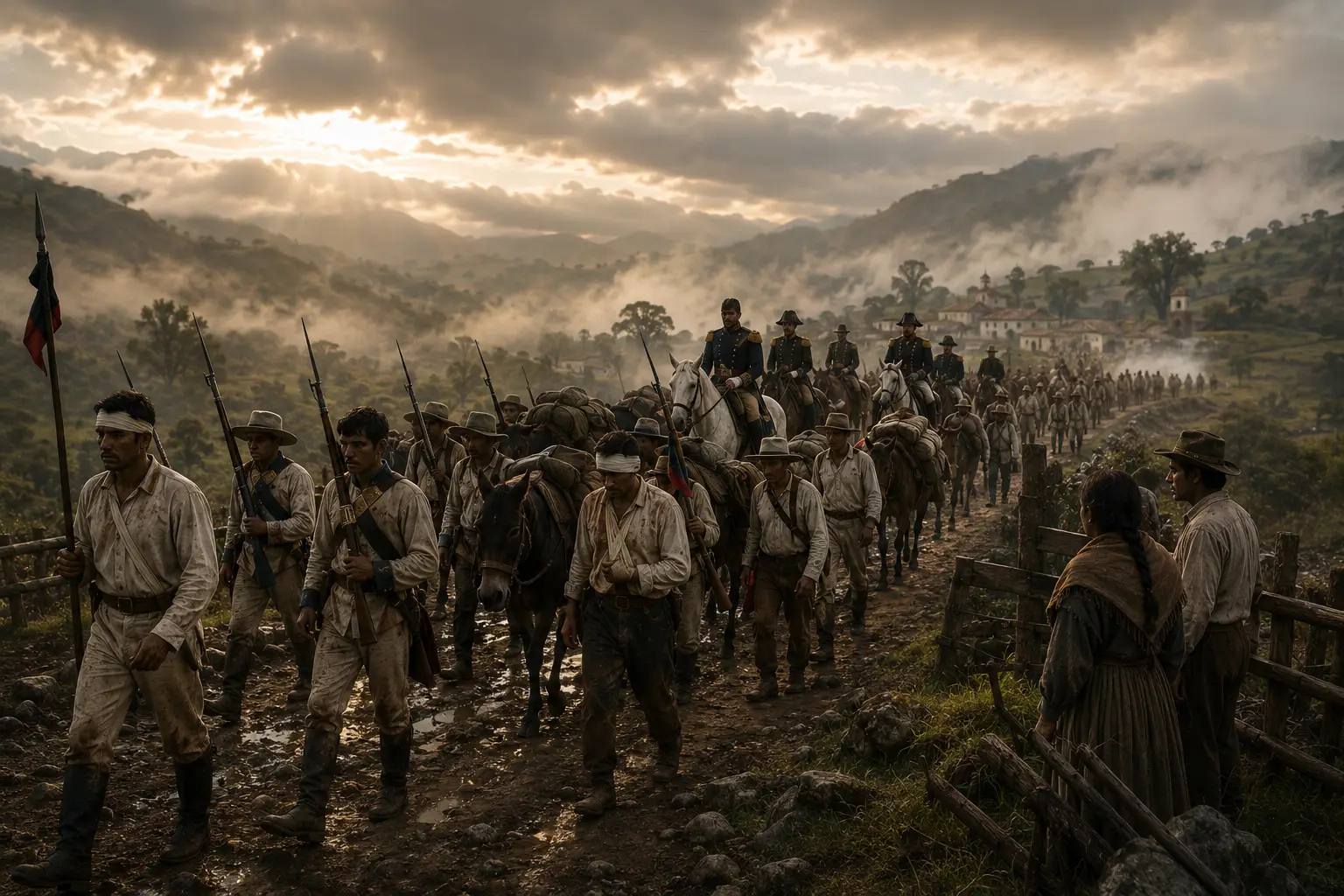 La orden que recibieron los soldados de Bolívar.