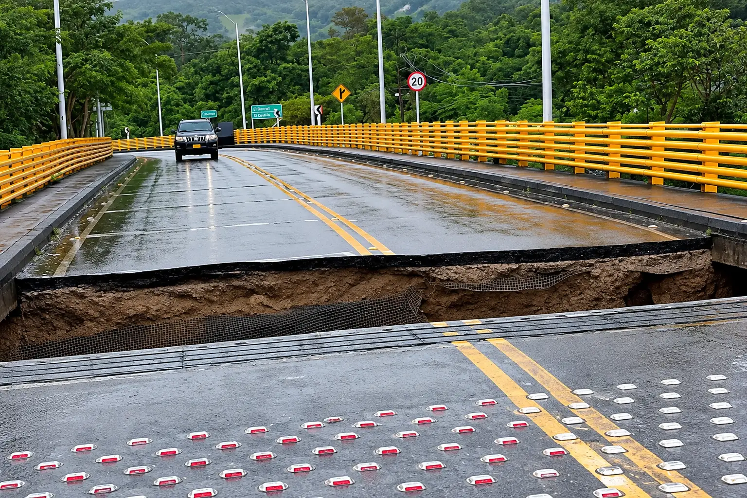 Será remplazado temporalmente por puente militar.