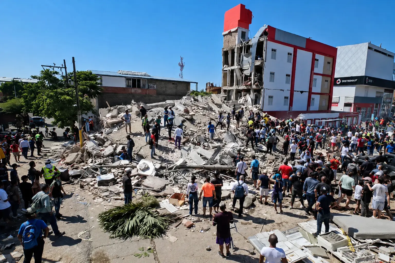 Sismo de magnitud 7,4 deja al menos 22 muertos y graves daños en Colombia