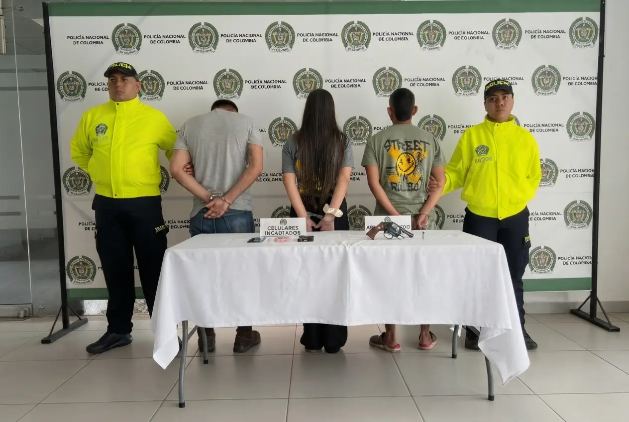 Fueron capturados por la Policía Nacional.