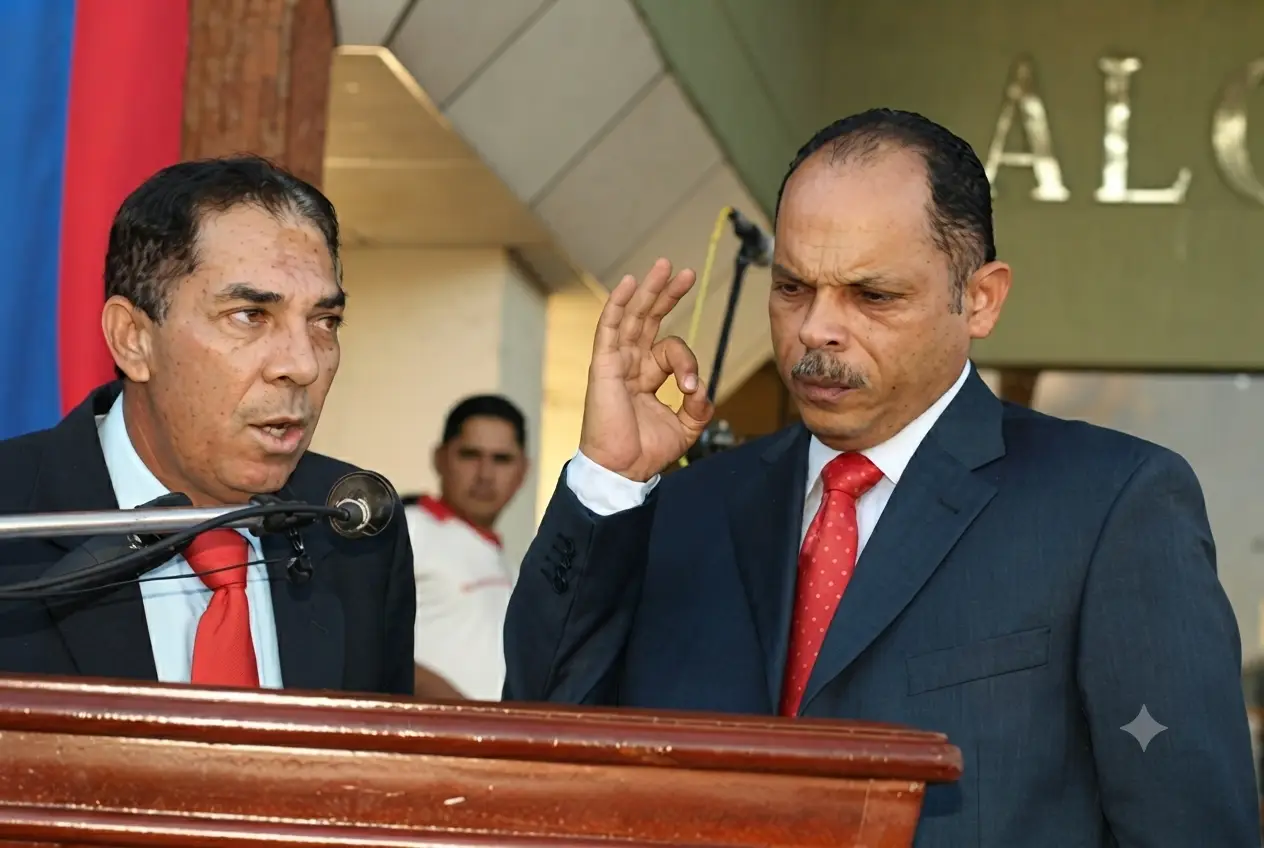 El ex alcalde William Reyes, entre los condenados.