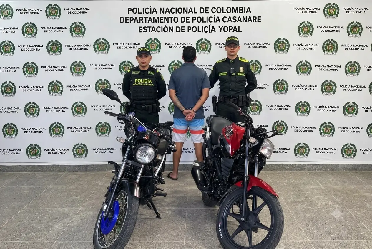 Lo sindican del hurto de 2 motocicletas en la capital Casanareña.