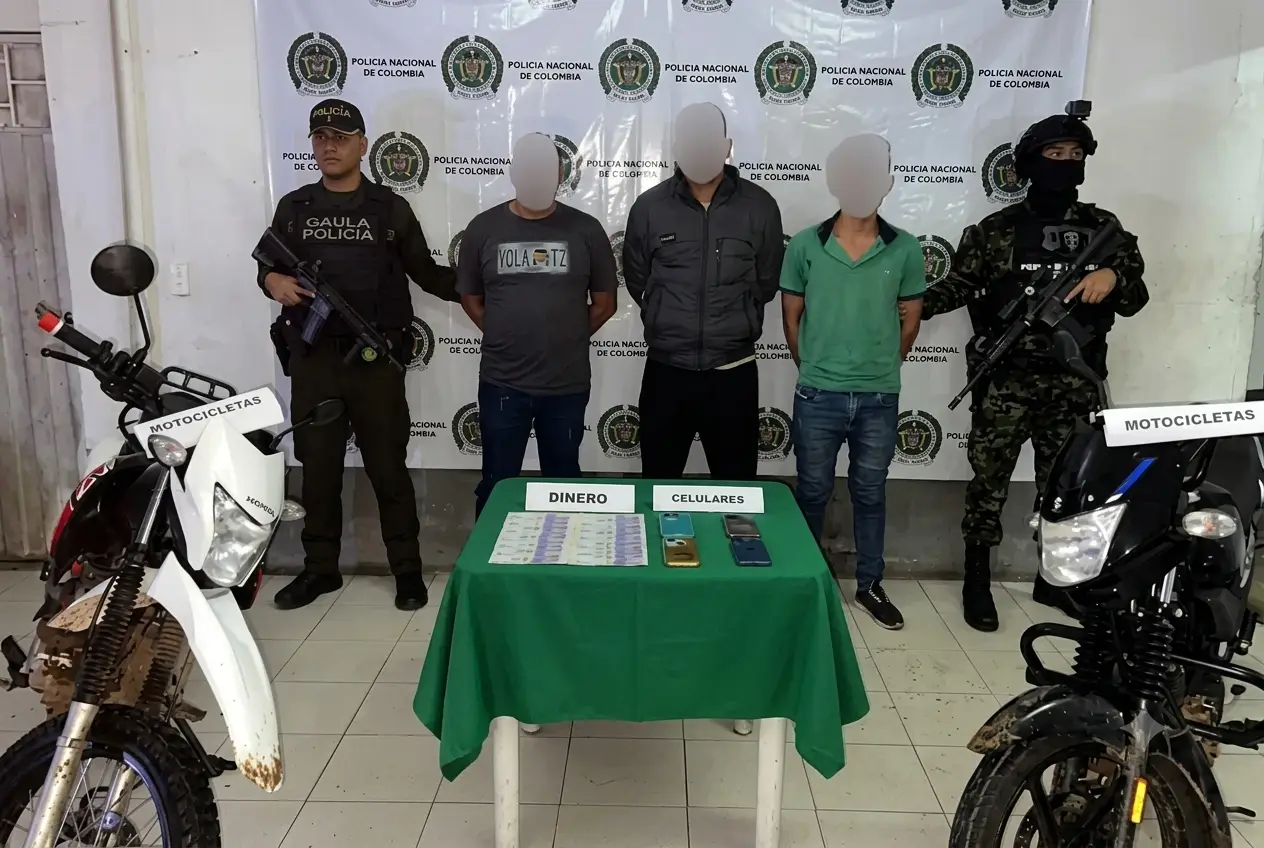 Por extorsión en Barranca de Upía, Meta.