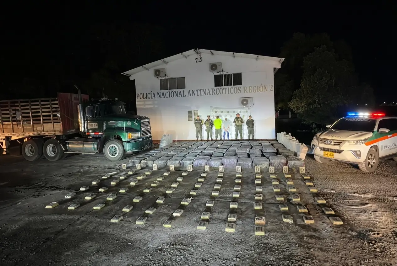 iban al Vichada, pero fueron incautadas en el Huila
