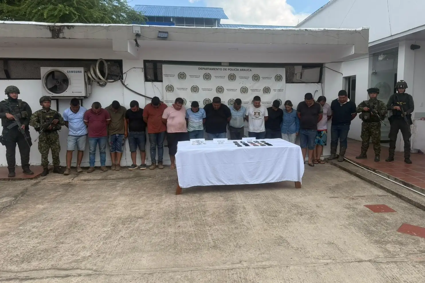 Capturan a 15 personas por abigeato en Puerto Rondón, Arauca.
