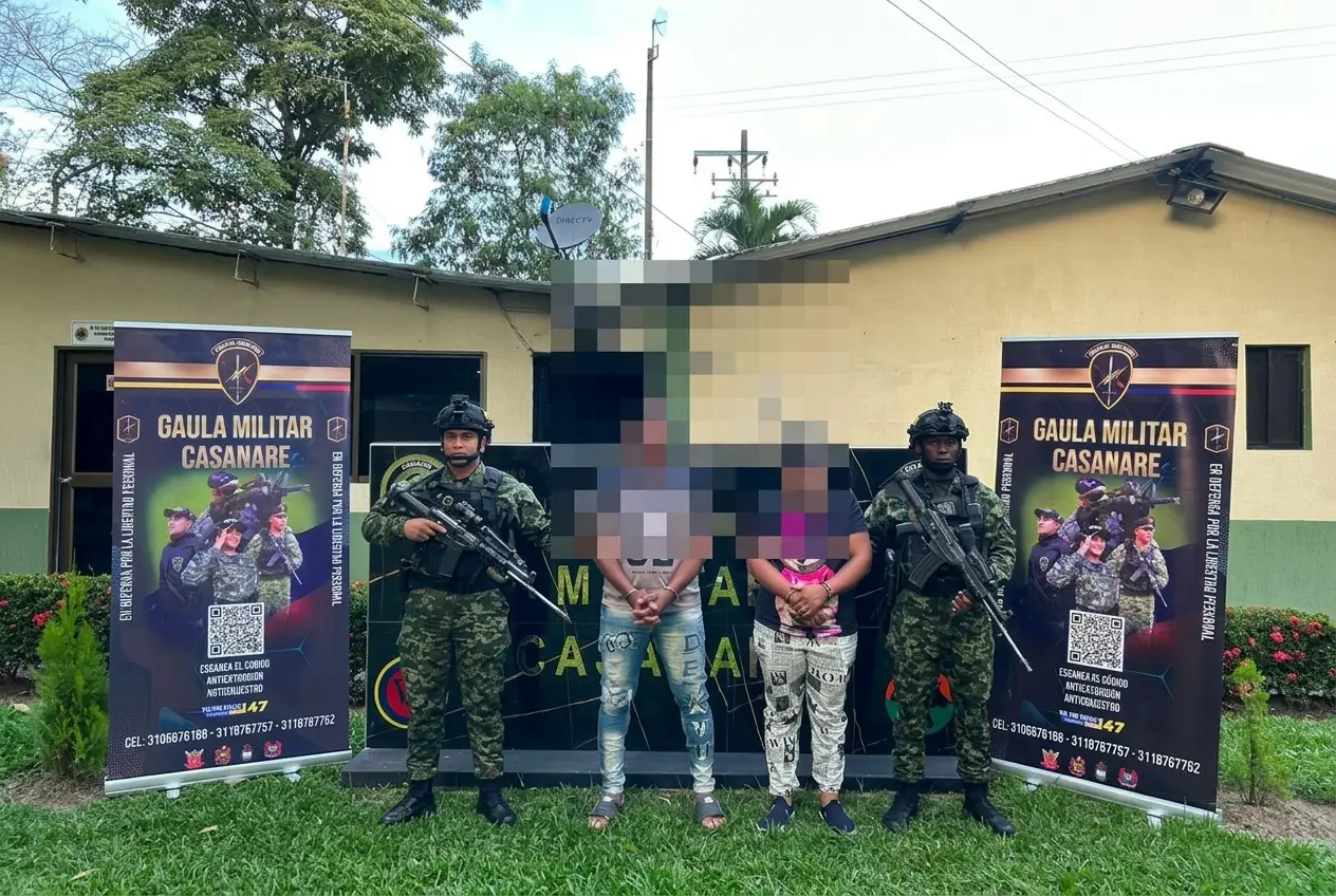 Para extorsionar a comerciantes y empresarios en Casanare.