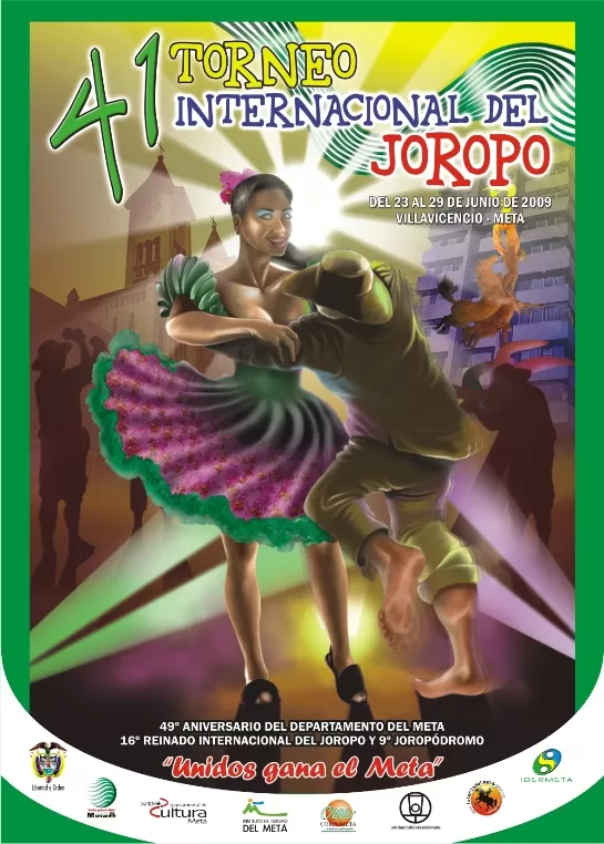 <p>Afiche del 41 Torneo Internacional del Joropo.</p>