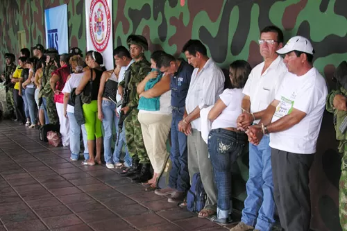 <p>Los capturados ser&aacute;n traslados a Bogot&aacute;.</p>