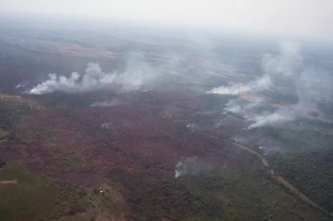 Arauquita se ha visto afectada por varios incendios forestales que han consumido sabanas y zona de bosques de este municipio araucano.