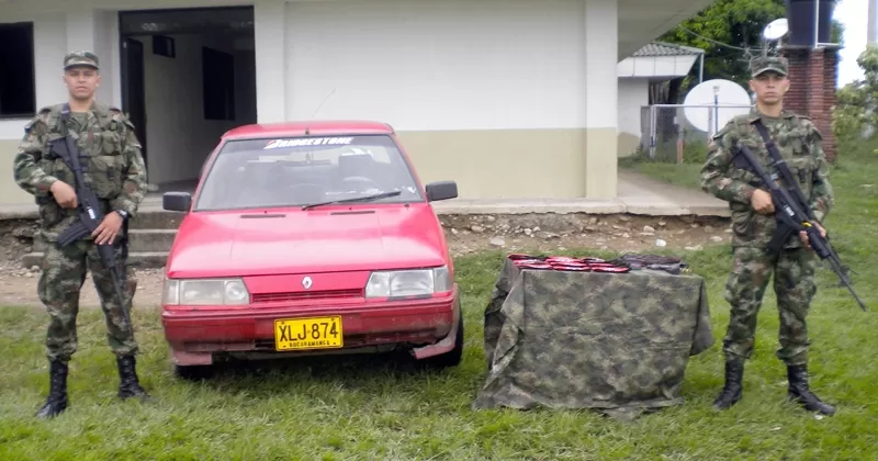 <p>El carro bomba fue entregado por el Ej&eacute;rcito a las autoridades competentes.</p>