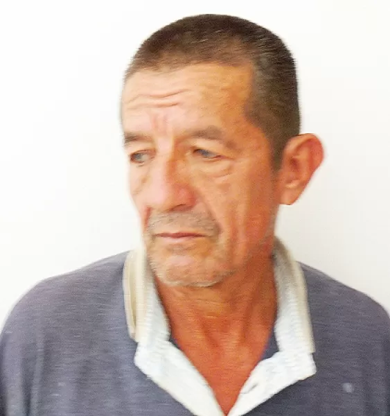 José Ramiro García de 58 años, presunto asesino de  Arelis Posso Fonseca de 28 años.