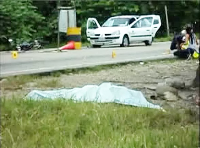 Los soldados que prestaban el servicio en un reten permanente en la salida de Fortul fueron atacados por 15 guerrilleros del Eln. El hecho dejó un saldo de un civil y dos soldados muertos, y 4 personas heridas. Foto: CNC Arauca.