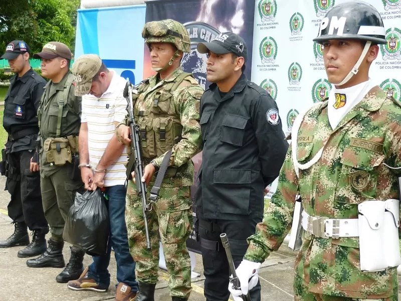 En Arauquita fue capturado Darwin Alexis Mantilla Restrepo presunto jefe de las milicias del Eln en el departamento de Arauca.