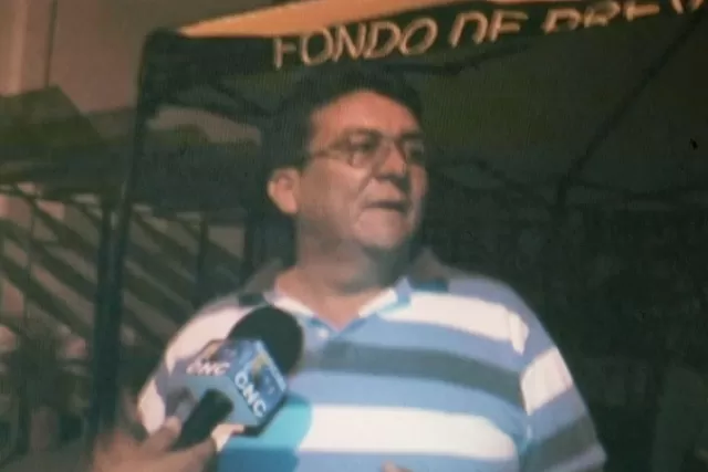 Armando Figueredo Colmenares, director del Centro Penitenciario y Carcelario de Arauca. Todo un funcionario público que no podrá conducir durante tres años por manejar alicorado. Foto: Instantes después de ser inmovilizado su camioneta blanca.