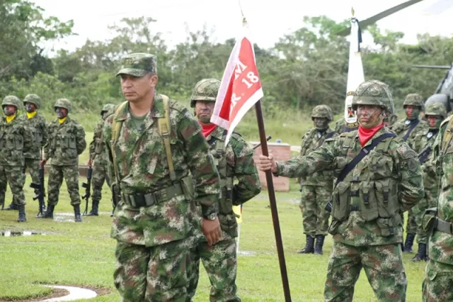 El coronel César Oswaldo Morales, asumió la comandancia de la Brigada 18 del Ejército Nacional que opera en el departamento de Arauca.    