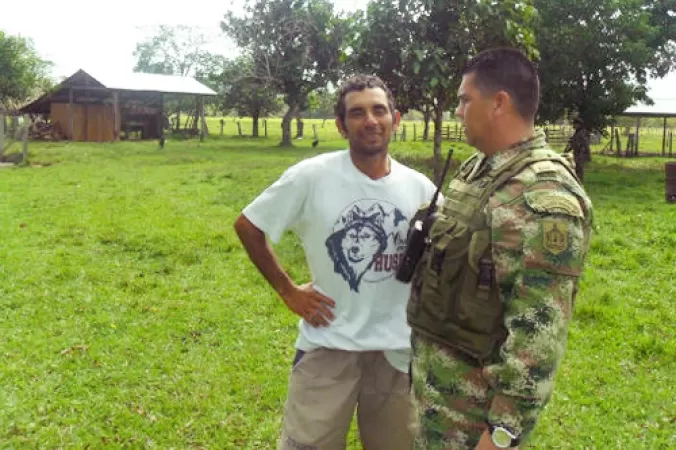 <p>En la vereda San Lope fue encontrado el ganadero que llevaba 6 d&iacute;as secuestrado por las Farc.</p>
