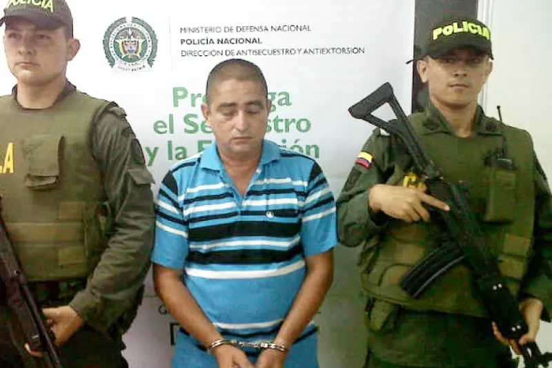  José Ernesto Galvis Suarez Alias “J.J o El Llorón” fue capturado por la Policía Nacional en Saravena.