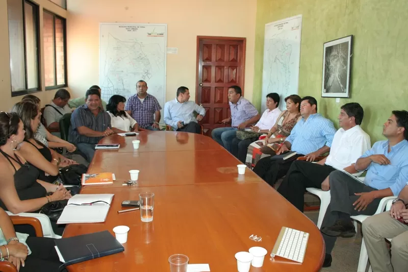Willman Enrique Celemín Cáceres, en el primer consejo de gobierno dio a conocer sus cercanos colaboradores.