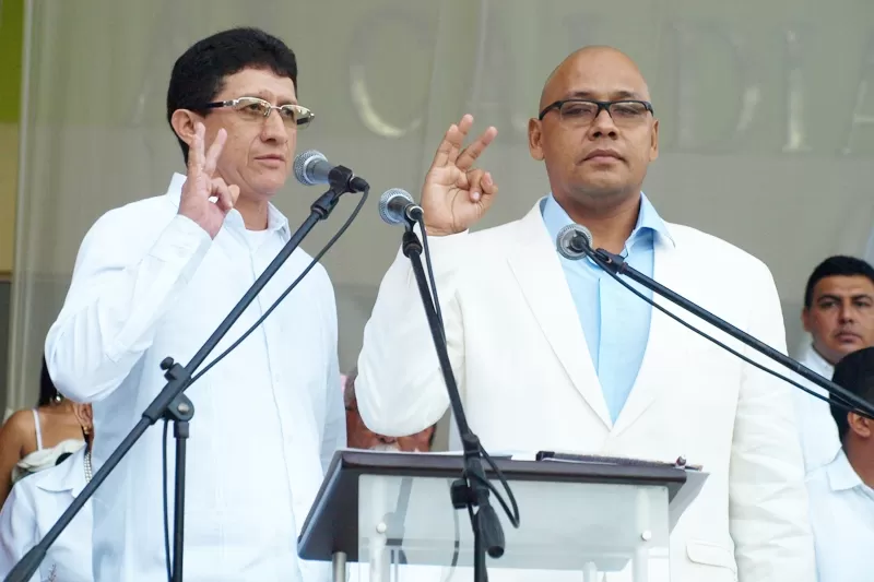 Luis Emilio Tovar Bello, se juró trabajar por el municipio en el acto de posesión como alcalde de Arauca.