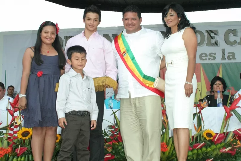 Willman Enrique Celemín Cáceres, tomo posesión como alcalde de Yopal, Casanare.