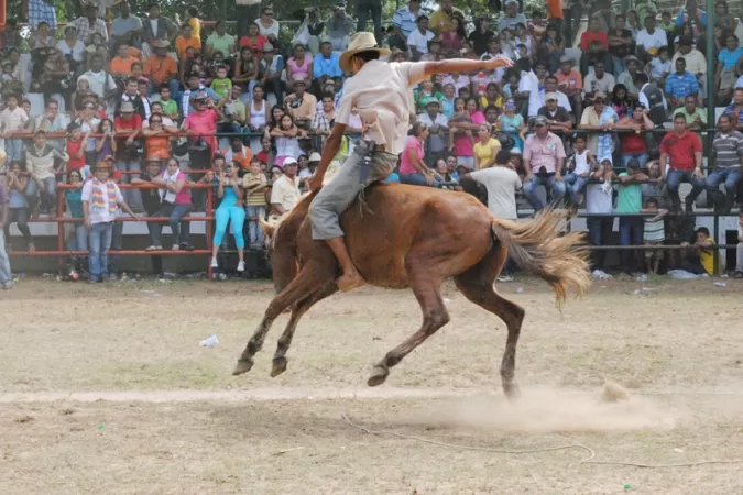 El evento del Llanero Auténtico que se realiza durante las fiestas de Arauca colmó las orillas del río Arauca y las graderías de la plaza de ferias.