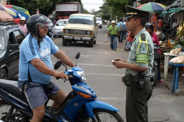 Actividad realizada en el sector de la plaza de mercado de Arauca.