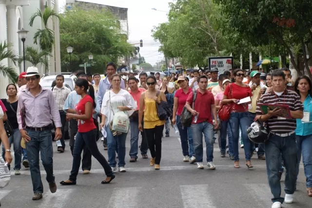 Educadores marcharon en Arauca pidiendo reivindicaciones a sus derechos.