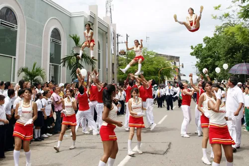 El concurso de bandas marciales llevado a cabo el 20 de julio en Arauca, fue una fiesta llena de colorido y amor patrio.