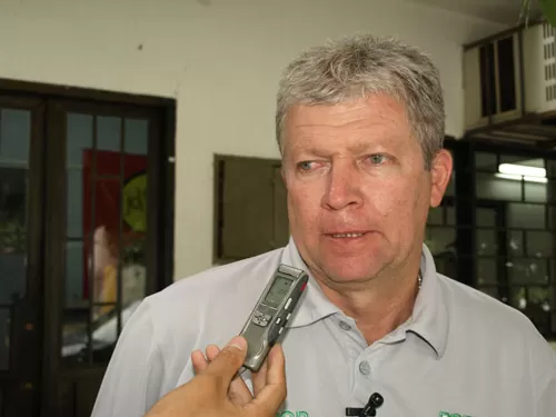 <p><em>Norberto Peluffo del Atl&eacute;tico Nacional dijo en Arauca que su Club busca nuevos talentos.</em></p>