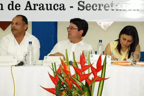 <p><em>Vicepresidente en el primer Encuentro departamental de Derechos Humanos y Derecho Internacional Humanitario.</em></p>