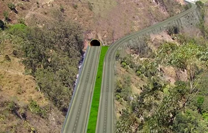<p>Así quedaría la doble calzada Villavicencio - Bogotá.</p>