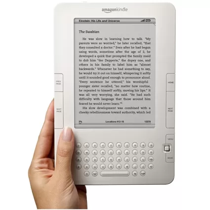 <p><em>Amazon Kindle 2</em></p>