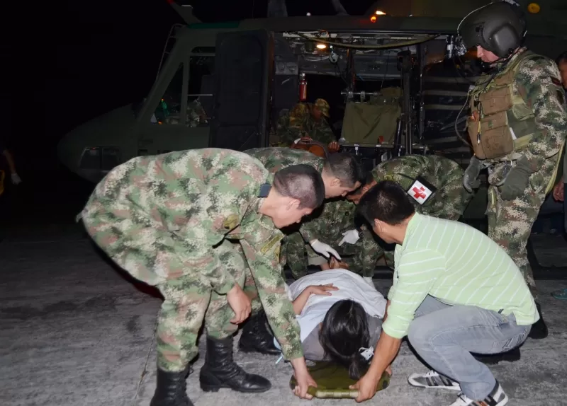 Un campesino muerto, cinco civiles y dos militares heridos dejo atentado con granada, en el centro poblado de Puerto Jordán, en el municipio de Tame, Arauca.