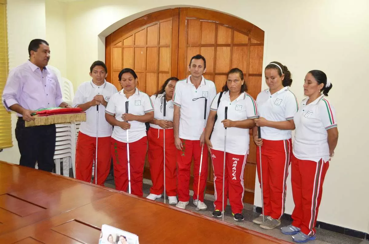 A Cali irán a competir atletas con discapacidad visual del departamento de Arauca.