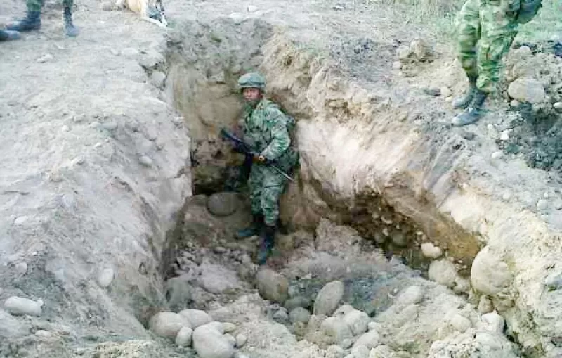 Ejército Nacional neutraliza acción terrorista contra el oleoducto Caño Limón - Coveñas en la vereda La Pava del municipio de Saravena.