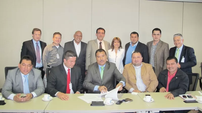 Firmaron el convenio para el proyecto de masificación del gas natural en los siete municipios del Departamento de Arauca.