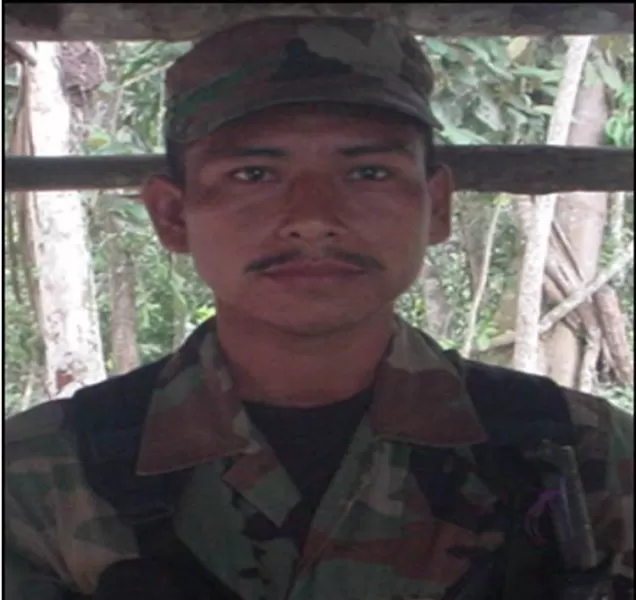 Presunto guerrillero muerto en combates con el Ejército.