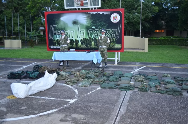 Un guerrillero muerto y otro herido en combates con el Ejército Nacional en el área rural de Arauquita.
