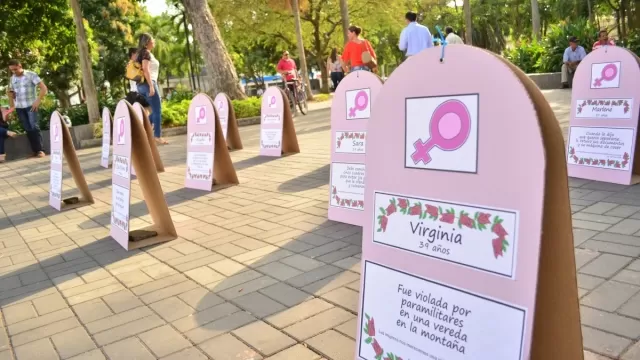 En Arauca promocionan línea 155 para atención de abusos y maltratos a la mujer.