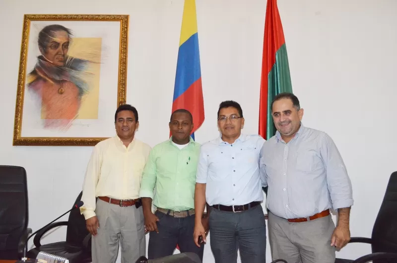 En la primera vicepresidencia el liberal Wilson Carrillo Antolinez, presidente Edinson Palomino Banguero del movimiento ASI, en la segunda vicepresidencia el representante del Polo Democrático Ferney Tique Vargas, y comunicador Social-Periodista Henry Geovanny Colmenares Cisneros en la secretaria general de la duma.