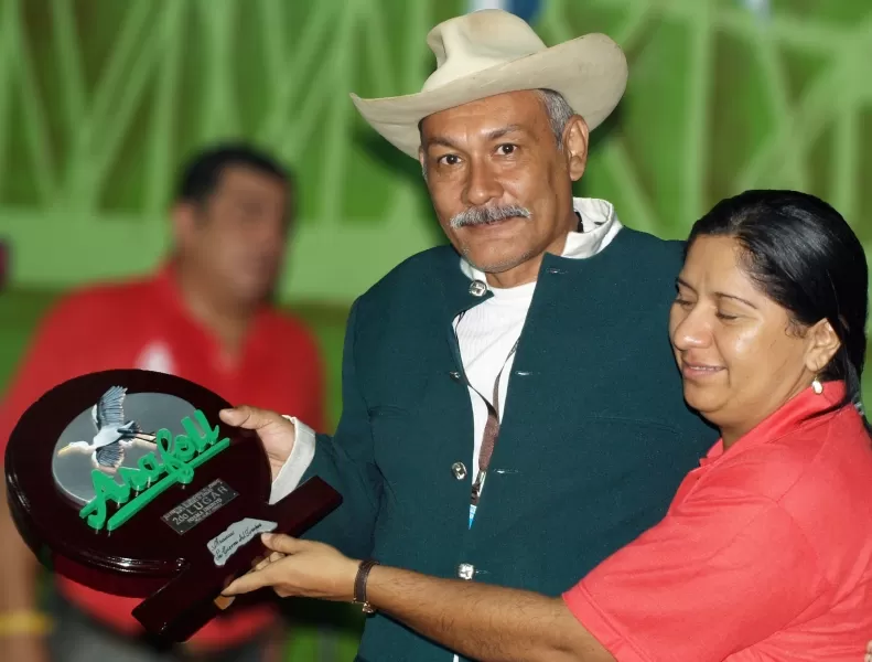 Jesús Giraldo fue ganador de distintos festivales llaneros con sus poemas.