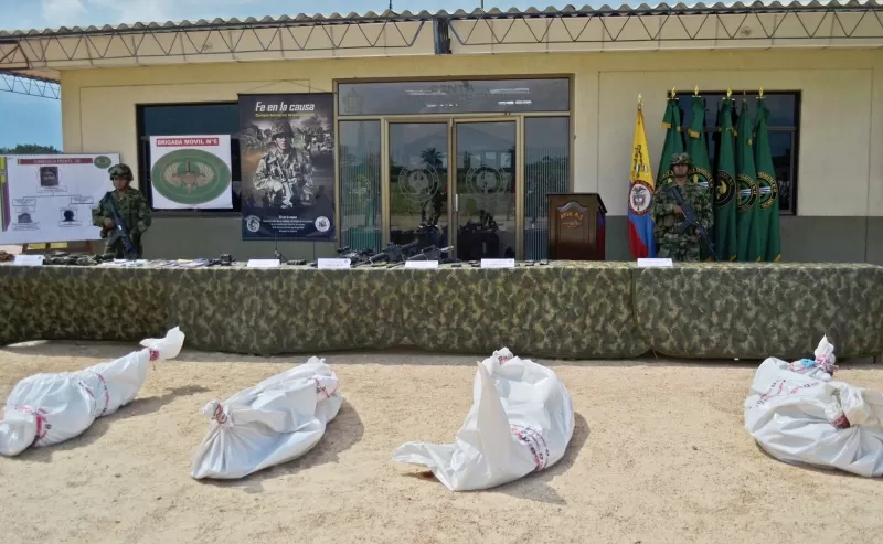 Cuatro miembros de las Farc murieron en combates con el Ejército en el sector de Naranjitos en Tame, Arauca. En el operativo murío alias Guillermo jefe del frente 38 de la agrupación armada ilegal