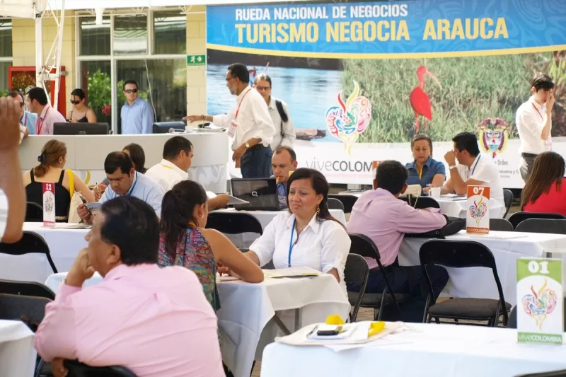 En Arauca se realiza la octava versión de la rueda nacional de negocios turísticos Turismo Negocia, donde vendedores y compradores conocen las oportunidades de realizar turismo en esta región del país.