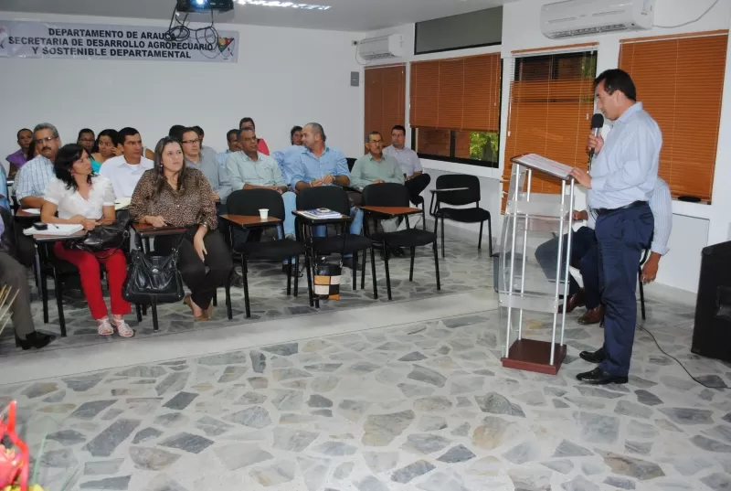 Instalación del Consejo Seccional Agropecuario CONSEA con presencia del gobierno nacional, diferentes gremios del sector agropecuario y entidades públicas y privadas del departamento de Arauca.