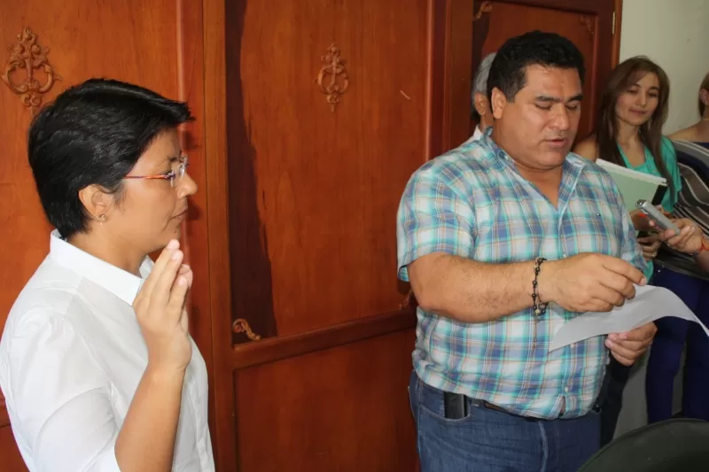 Martha Plazas tomó posesión como directora de Corporinoquia en Yopal, Casanare.