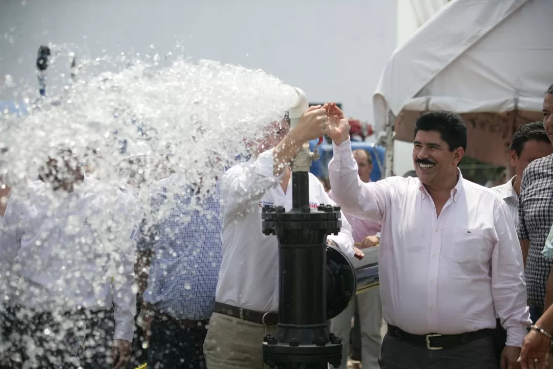 El pozo profundo de la manga de coleo tuvo una inversión de 4.500 millones de pesos y tiene capacidad para suministrar un caudal de 50 litros de agua por segundo, lo cual servirá para beneficiar a más de 5.500 usuarios.