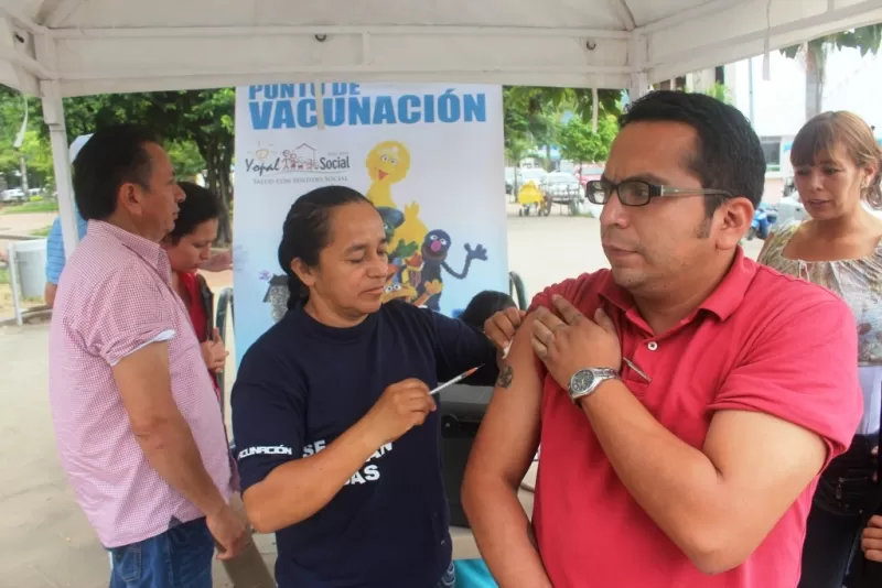 Yopal, aumento su cobertura de vacunación en la anterior jornda.