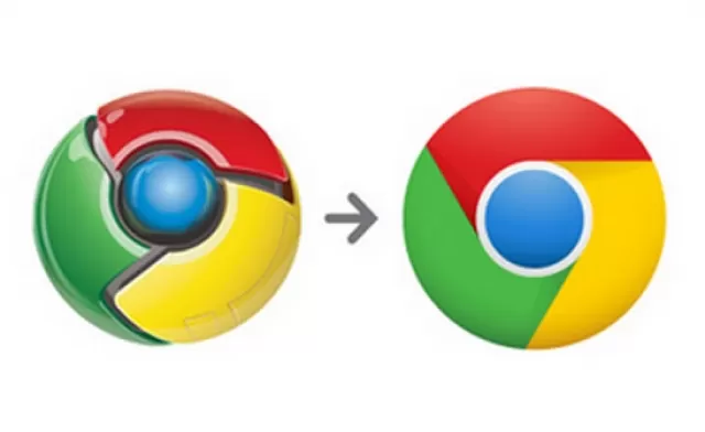 El nuevo aspecto del logo de Google Chrome